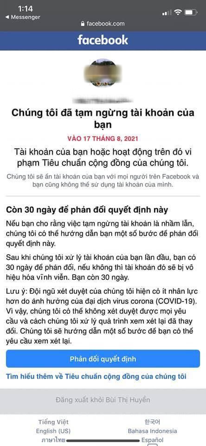 “Bay” tài khoản Facebook vì nhấp vào link “bậy” - Ảnh 1.