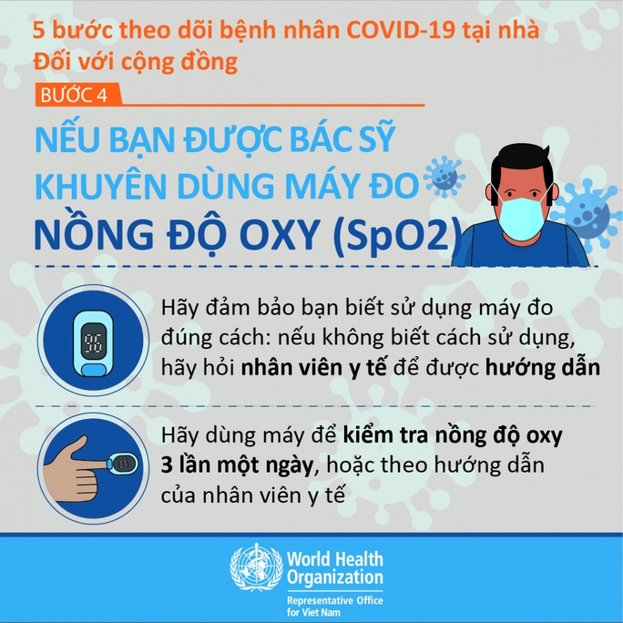 5 bước theo dõi bệnh nhân Covid-19 tại nhà - Ảnh 6.