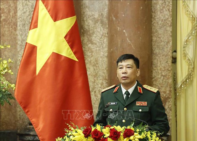 Chủ tịch nước trao Quyết định thăng quân hàm Thượng tướng Quân đội - Ảnh 3.