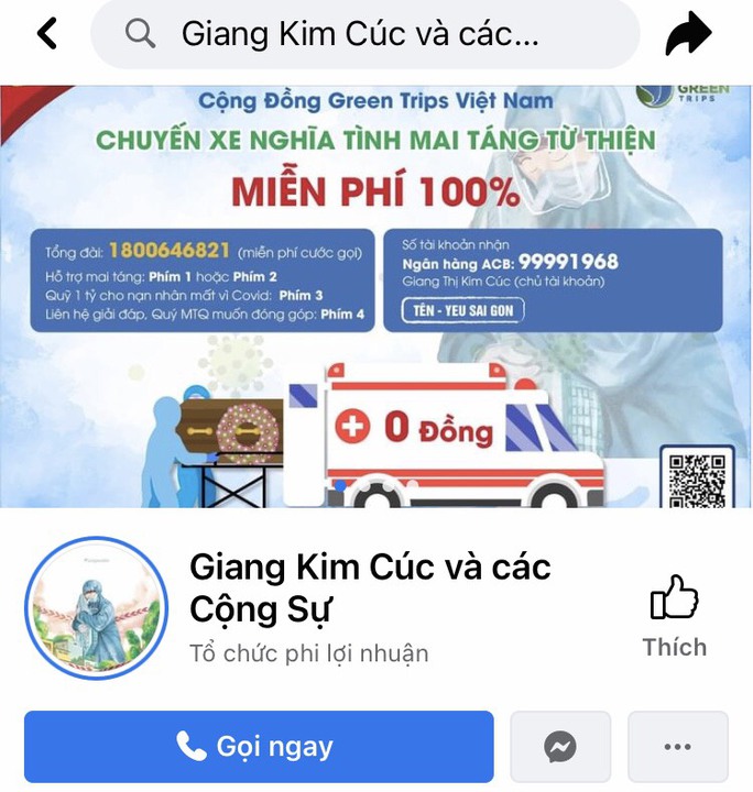 Chủ fanpage Giang Kim Cúc và các Cộng Sự bị phạt 10 triệu đồng  - Ảnh 1.