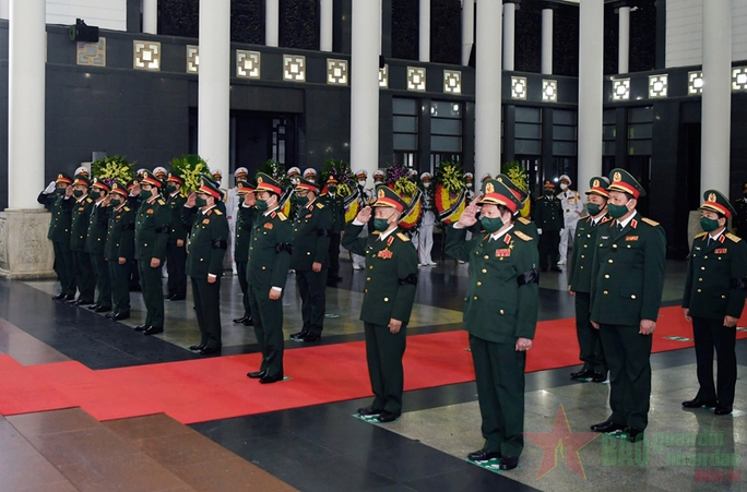 Tổ chức trọng thể lễ tang đại tướng phùng quang thanh
