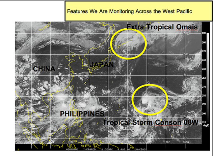 Bão Conson dự kiến băng qua Philippines vào biển Đông - Ảnh 1.