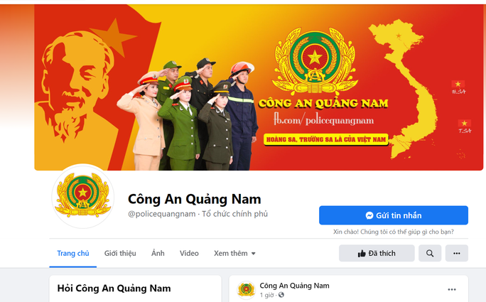 Công an Quảng Nam đẩy mạnh tương tác với người dân qua Facebook - Ảnh 1.