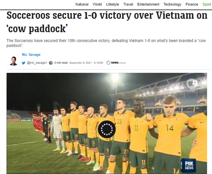 Thắng Việt Nam thiếu thuyết phục, báo chí Úc chê sân Mỹ Đình là bãi chăn bò - Ảnh 3.