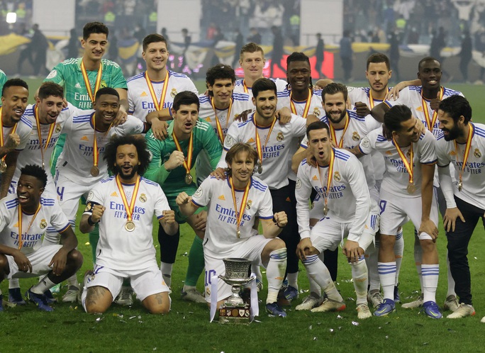Người hùng World Cup lập công, Real Madrid đoạt Siêu cúp Tây Ban Nha - Ảnh 8. Người hùng World Cup lập công, Real Madrid đoạt Siêu cúp Tây Ban Nha - Ảnh 8.