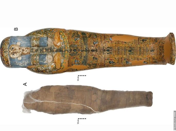 Tái sinh nàng Shep-en-Isis từ xác ướp Ai Cập 2.600 tuổi - Ảnh 1.