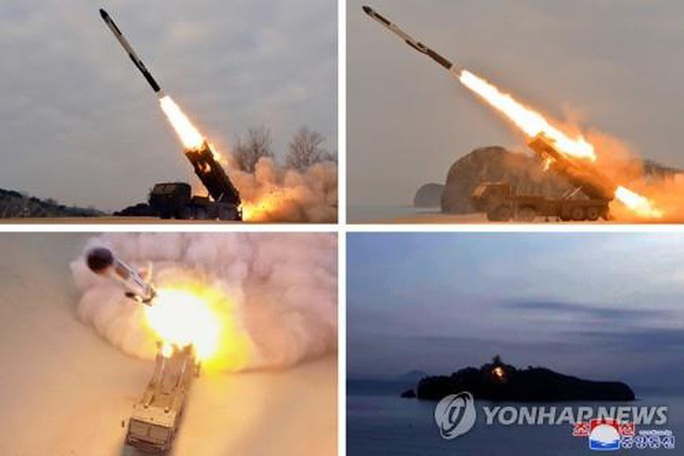 Triều Tiên thử 7 tên lửa trong 1 tháng - Ảnh 1.