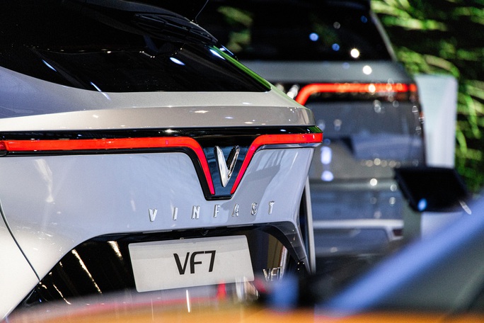 Cận cảnh 5 mẫu xe điện vừa được VinFast giới thiệu tại triển lãm CES 2022 ở Mỹ - Ảnh 23.