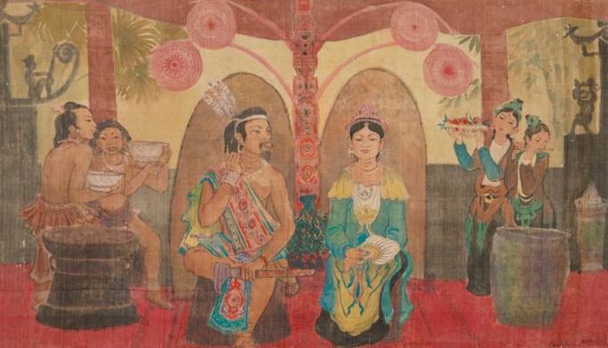Chiêm ngưỡng bộ sưu tập tranh của họa sĩ Hà Nội thế hệ Mỹ thuật Đông Dương - Ảnh 5.