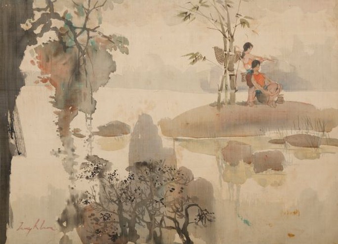 Chiêm ngưỡng bộ sưu tập tranh của họa sĩ Hà Nội thế hệ Mỹ thuật Đông Dương - Ảnh 1.