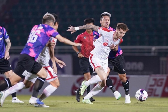 Sài Gòn FC tiếp tục ở đáy bảng xếp hạng - Ảnh 3.
