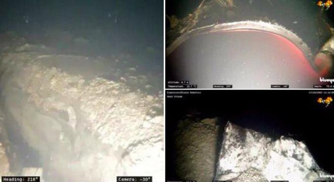 Cận cảnh đường ống Nord Stream bị xé toạc sau vụ nổ mạnh - Ảnh 2.