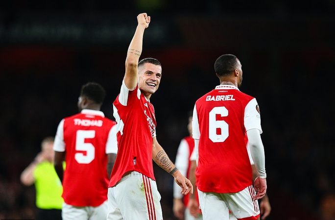 Ngựa chứng Xhaka lập siêu phẩm, Arsenal giật vé đi tiếp Europa League - Ảnh 7.