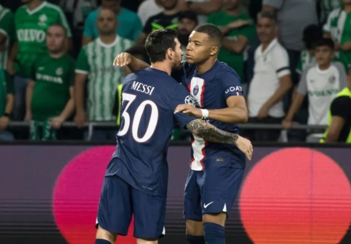 “Song tấu” Messi - Mbappe thăng hoa, PSG vững ngôi đầu - Ảnh 1.
