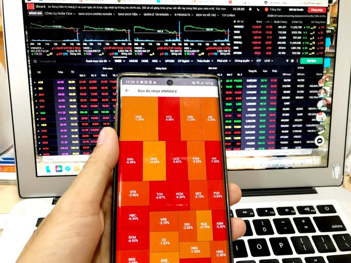 Cổ phiếu hôm nay 10-11: VN-Index thủng mốc 950, cả trăm cổ phiếu rớt sàn - Ảnh 1.