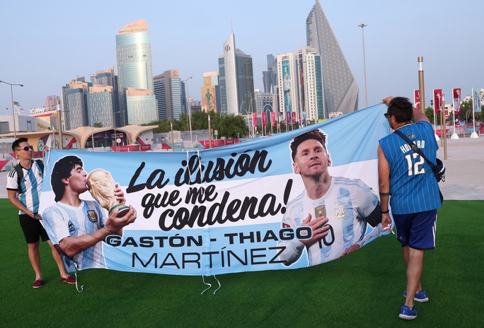 Tuyển Argentina “mở hàng” sân vận động lớn nhất Qatar - Ảnh 3.