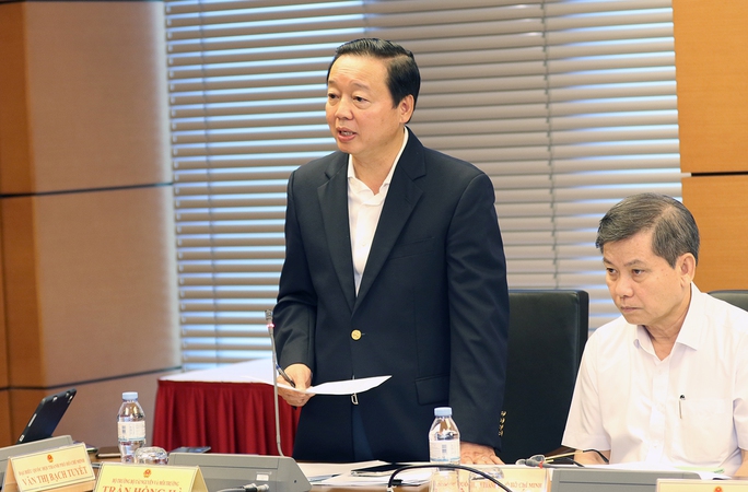 Bộ trưởng Trần Hồng Hà: Sửa đổi Luật Đất đai phải chống được phân lô, bán nền - Ảnh 1.