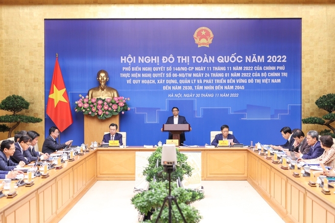 Thủ tướng Phạm Minh Chính: Giải quyết những điểm nghẽn quy hoạch đô thị - Ảnh 1.