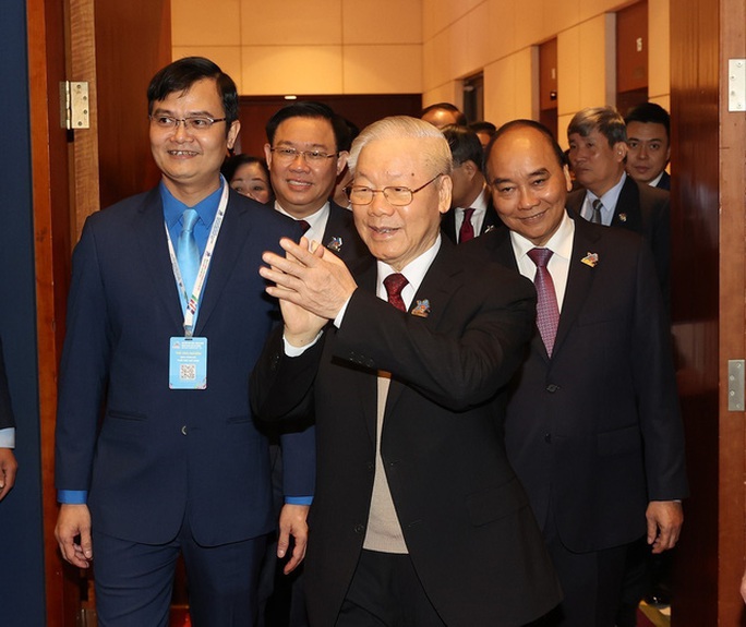 Tổng Bí thư Nguyễn Phú Trọng dự phiên trọng thể Đại hội Đoàn toàn quốc lần thứ XII - Ảnh 1.
