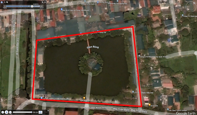 3,5 ha đất Đầm Bông giữa thủ đô biến mất: Trách nhiệm của lãnh đạo phường và quận - Ảnh 2.