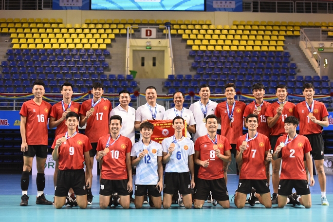 Quân Đội độc diễn môn bóng chuyền Đại hội Thể thao toàn quốc 2022 - Ảnh 5.