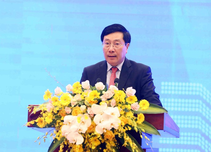 Phó Thủ tướng Thường trực Phạm Bình Minh dự diễn đàn kinh doanh và pháp luật - Ảnh 1.