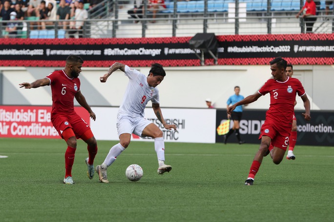 AFF Cup 2022: Singapore ngược dòng thắng kịch tính Myanmar - Ảnh 4.