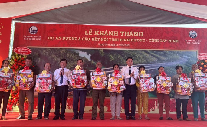 Bình Dương, Tây Ninh tổ chức khánh thành dự án giao thông quan trọng - Ảnh 3.