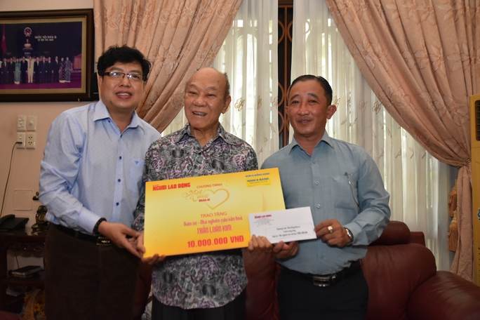 “Mai Vàng nhân ái” thăm PGS-TS Trần Luân Kim - Ảnh 1.