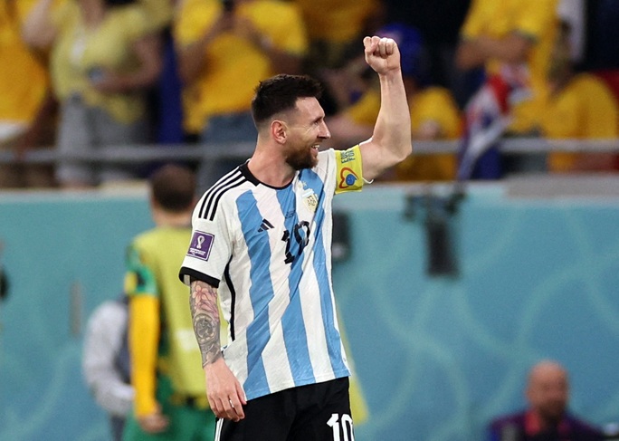 Messi lập siêu phẩm, Argentina thẳng tiến vào Tứ kết - Ảnh 10.