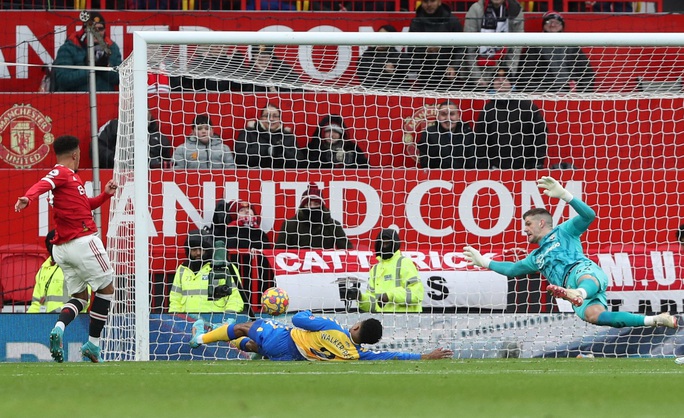 Mất điểm sân nhà, Man United trở lại Top 5 Ngoại hạng Anh - Ảnh 3.