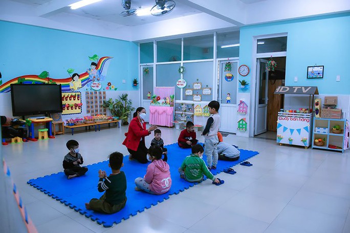 Đà Nẵng: Ngày đầu mở cửa trường mầm non, tiểu học - Ảnh 4.