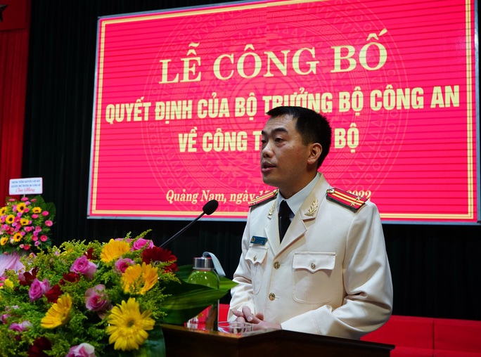 Thư ký Thứ trưởng Bộ Công an làm Phó Giám đốc Công an Quảng Nam - Ảnh 3.