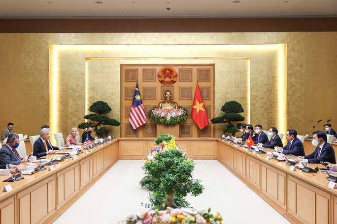Thủ tướng Việt Nam- Malaysia hội đàm, thúc đẩy hợp tác toàn diện để phát triển sau đại dịch - Ảnh 1.