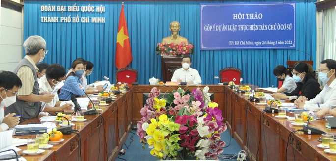 Luật Thực hiện dân chủ ở cơ sở rất cần thiết - Ảnh 1.