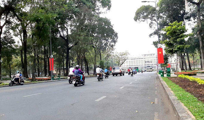 Ngày mai, hạn chế xe trên nhiều tuyến đường ở trung tâm TP HCM - Ảnh 1. Ngày mai, hạn chế xe trên nhiều tuyến đường ở trung tâm TP HCM - Ảnh 1.