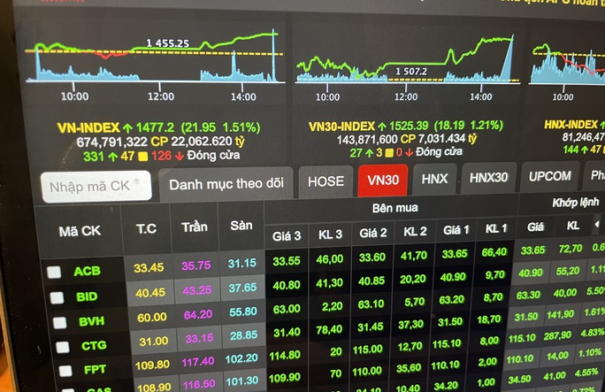 Chứng khoán 14-4: VN-Index đã chạm đáy? - Ảnh 1.