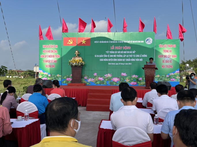 TP HCM: Huyện Bình Chánh phát động Tết trồng cây đời đời nhớ ơn Bác Hồ - Ảnh 1.
