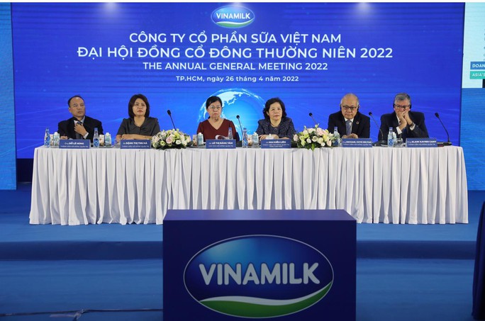 Vinamilk ra mắt hội đồng quản trị nhiệm kỳ 2022-2026 - Ảnh 1.