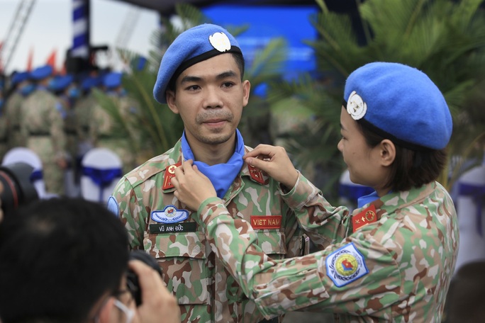 Đội Công binh và Bệnh viện dã chiến Việt Nam lên đường gìn giữ hòa bình quốc tế - Ảnh 7.