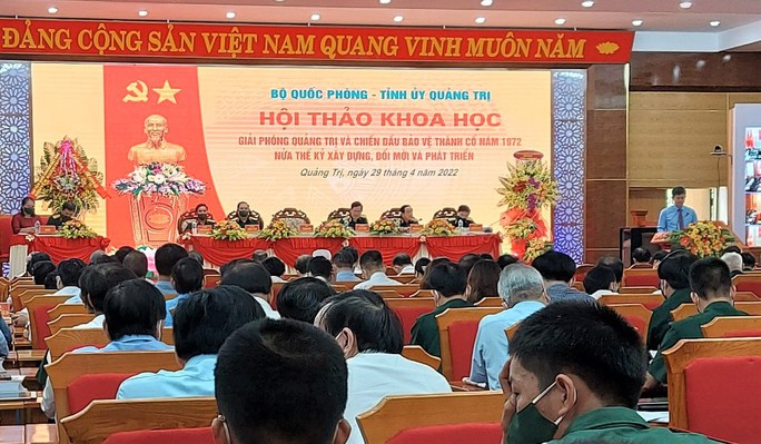 Thượng tướng Lê Huy Vịnh, Thứ trưởng Bộ Quốc phòng nói về chiến thắng Quảng Trị  - Ảnh 1.