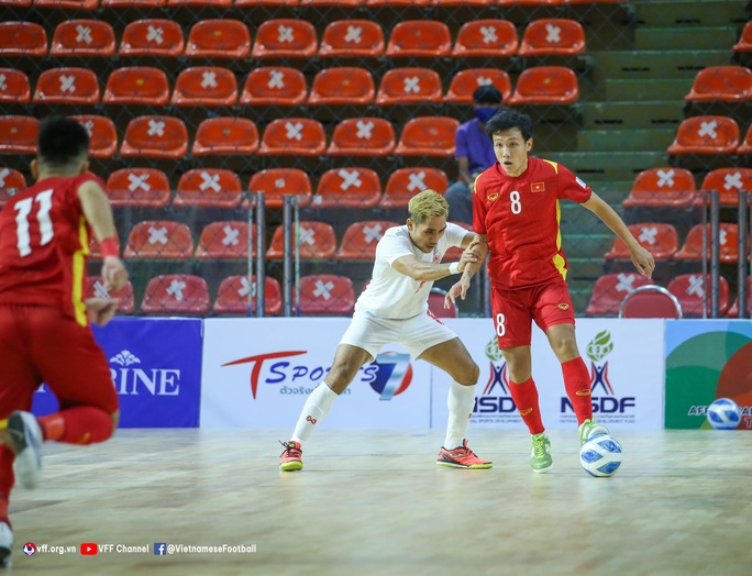 Tuyển Việt Nam bị Myanmar cầm hòa ngày ra quân vòng loại Giải Futsal châu Á 2022 - Ảnh 2.
