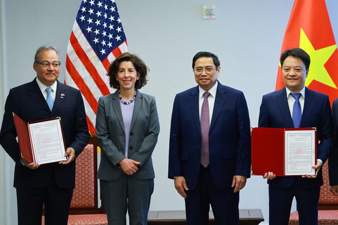 Thủ tướng Phạm Minh Chính gặp Bộ trưởng Tài chính, Thương mại Mỹ - Ảnh 3.