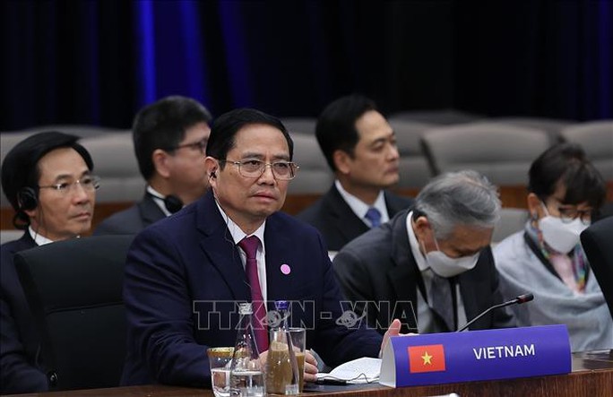 Thủ tướng Phạm Minh Chính dự thảo luận do Phó Tổng thống Mỹ chủ trì - Ảnh 4.