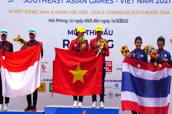 Nhật ký SEA Games 31 ngày 14-5: Rowing giành cú đúp vàng - Ảnh 1.