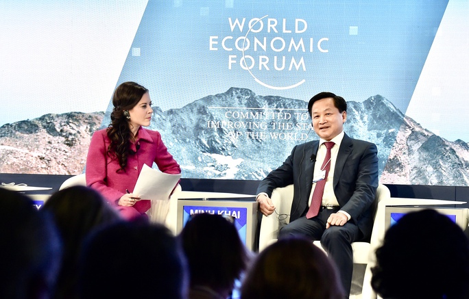 Hoạt động dày đặc của Phó Thủ tướng Lê Minh Khái tại Davos, Thụy Sỹ - Ảnh 2.