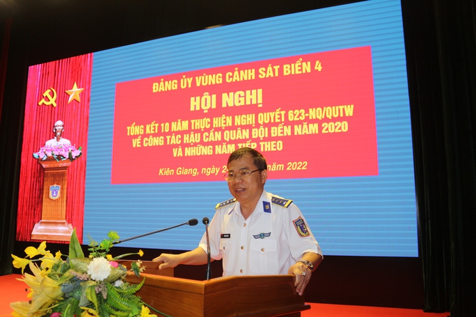 Đảng ủy Vùng Cảnh sát biển 4 tổng kết 10 năm thực hiện Nghị quyết 623 - Ảnh 2.