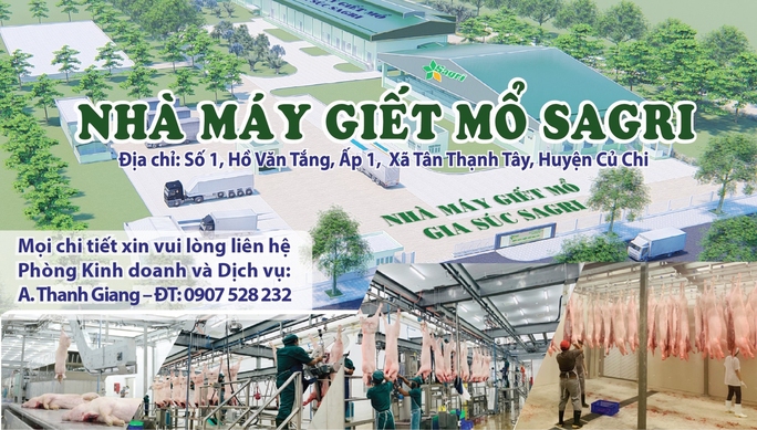 Nhà máy Giết mổ gia súc Sagri nhận gia công giết mổ - Ảnh 1.