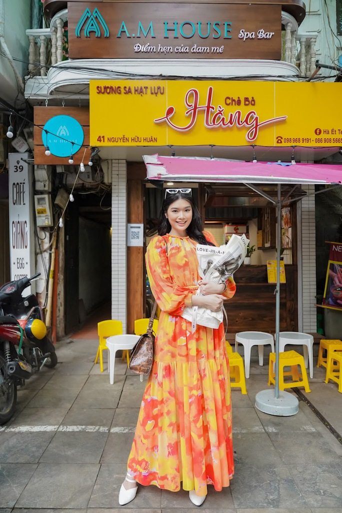 Hoa hậu Indonesia - Top 6 Miss World 2021 - hào hứng khám phá ẩm thực Hà Nội - 5