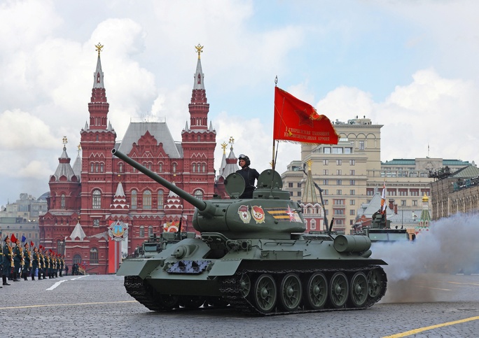 Dàn khí tài Nga tại lễ duyệt binh mừng Ngày Chiến thắng - Ảnh 4.
